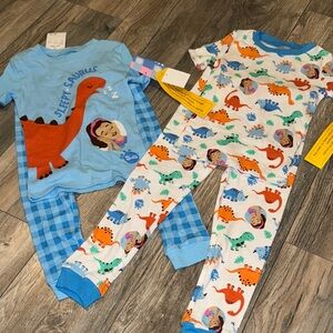 Ms. Rachel  Kids Pajama 4 pc Pajama Set-Sz 5T